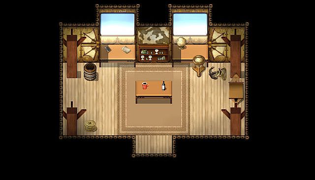 RPG Maker MZ - KR Steampunk Airship Tileset