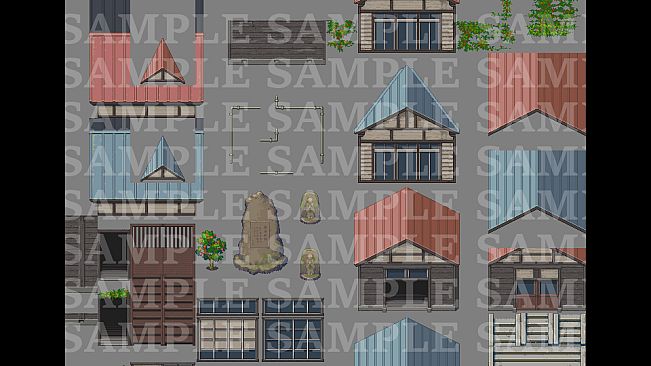 RPG Maker MV - DorapixelMapChips - Modern JP Schools