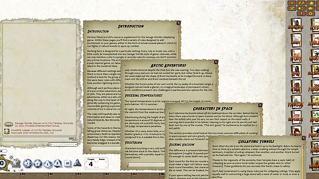 Fantasy Grounds - Perilous Places & Serious Situations (Savage Worlds)