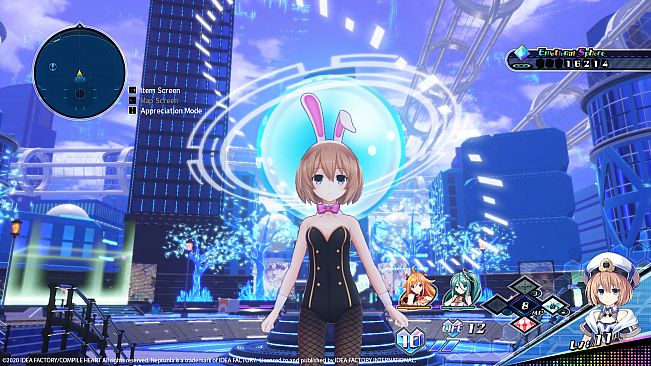 Neptunia Virtual Stars - Bunny Outfit: Goddess Set