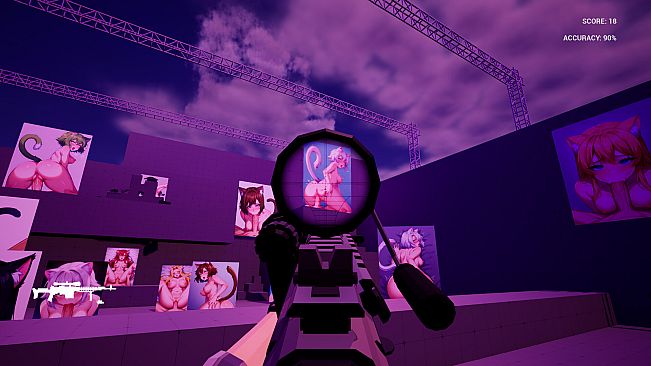 Catgirl Aim Trainer - Gooning Mode