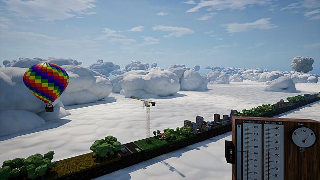 Endlessly side-scrolling Balloon Simulator 2024