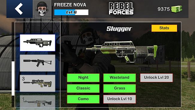 Rebel Forces - Skins