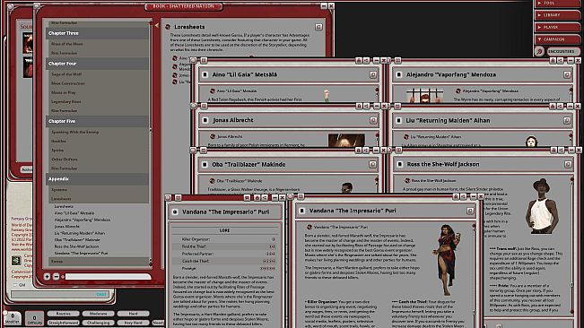 Fantasy Grounds - Werewolf: Shattered Nation