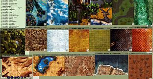 Fantasy Grounds - Map Pack Terrain and Battlemats (Map Pack)