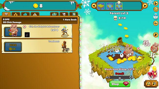 Clicker Heroes: Red-Nosed Clickdeer