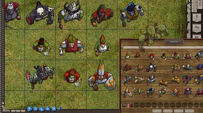 Fantasy Grounds - Temples and Staff (Map and Token Pack)