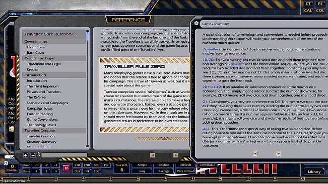 Fantasy Grounds - Mongoose Traveller 2E ruleset (MGT2)