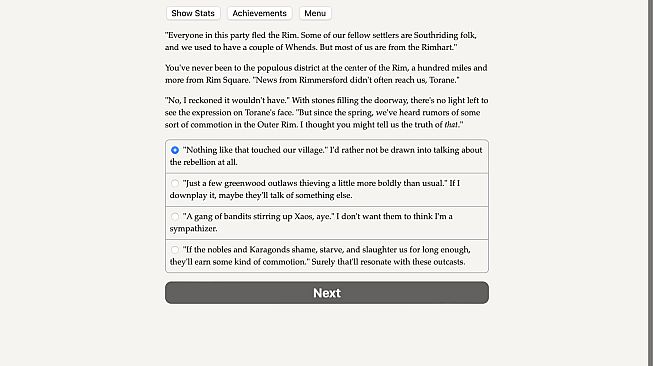 Choice of Rebels: Stormwright