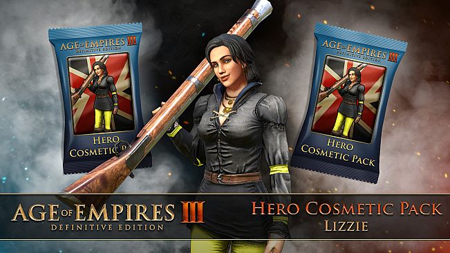 Age of Empires III: Definitive Edition – Hero Cosmetic Pack – Lizzie