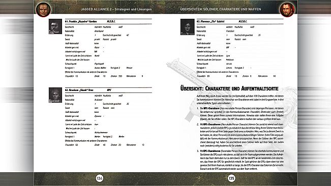 Jagged Alliance 2 - Deutsches Lösungsbuch (German Strategy Guide)
