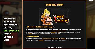 Ana's Auto Fellatio - Walkthrough And Cheats