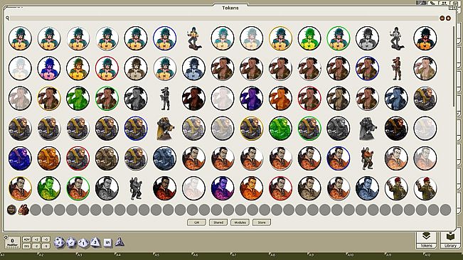 Fantasy Grounds - Moderns, Volume 9 (Token Pack)
