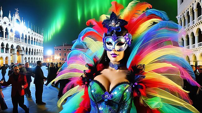 AI-VJ - Aurora 4k Visuals