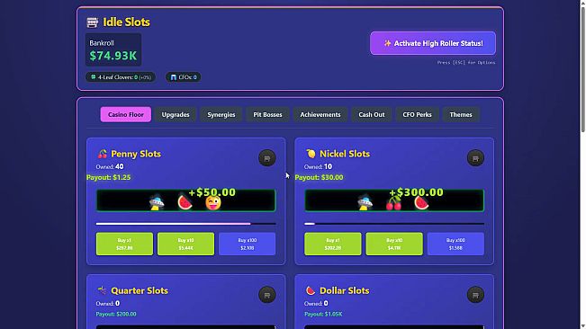 Idle Slots: Casino HQ: Hobbies & Interests Pack