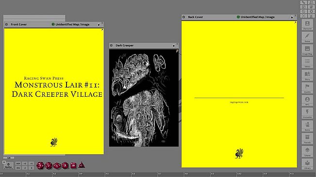Fantasy Grounds - Monstrous Lair #11: Dark Creeper Village (Any Ruleset)