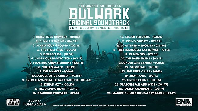 Bulwark: Falconeer Chronicles - Official Soundtrack