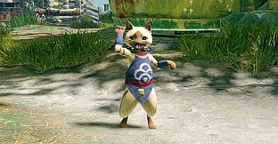 MONSTER HUNTER RISE - "Spiked Collar" Palico layered armor piece