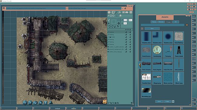 Fantasy Grounds - FG Goblin Camp Map Pack