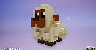 Color-A-Cube - Farm Animal Pack #2