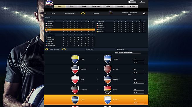 National Rugby Manager - Southern Hemisphere Rugby Pack