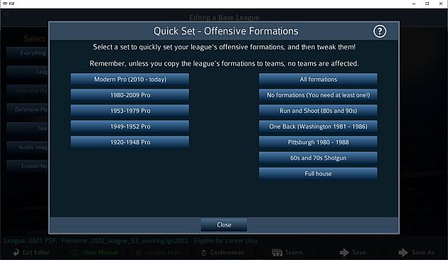 Pro Strategy Football 2022