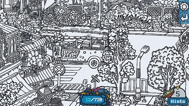 Hidden Cats In Street Market