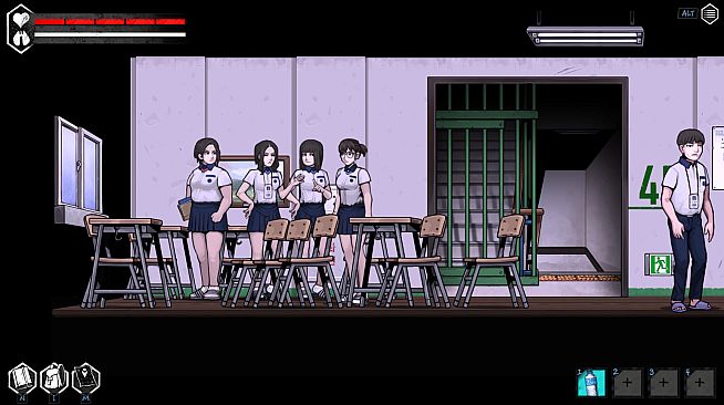 The Coma 2: Vicious Sisters DLC - Mina - Model Student Skin