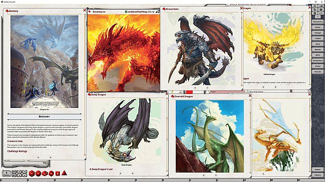 Fantasy Grounds - D&D Fizban's Treasury of Dragons