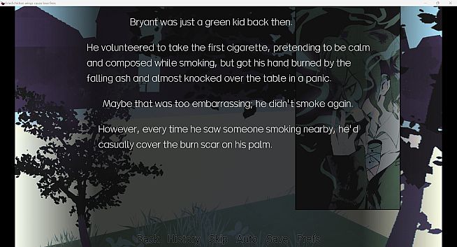 Fried chicken wings cause love fires