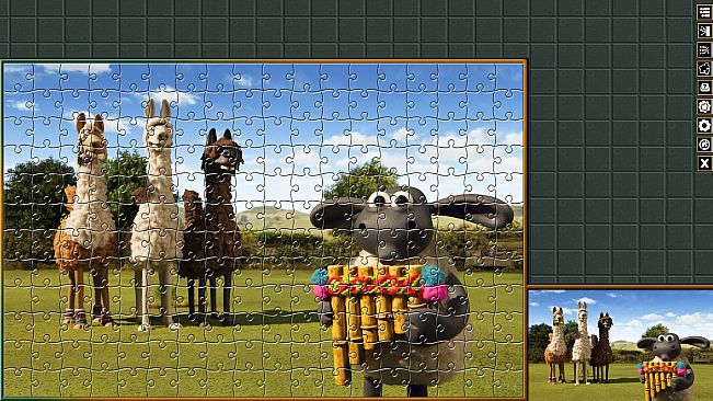 Pixel Puzzles Aardman Jigsaws: The Farmers Llamas