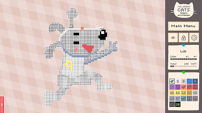 Coloring Cats: Sports With Friends