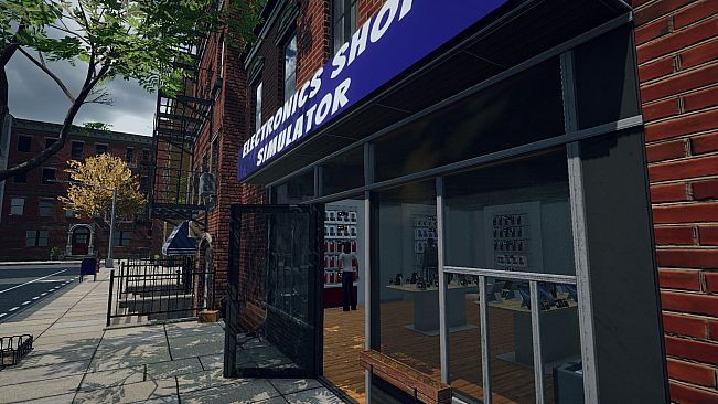 Electronics Shop Simulator
