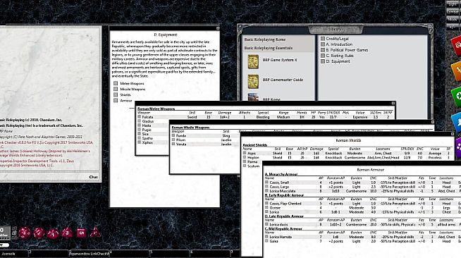 Fantasy Grounds - Rome (BRP)