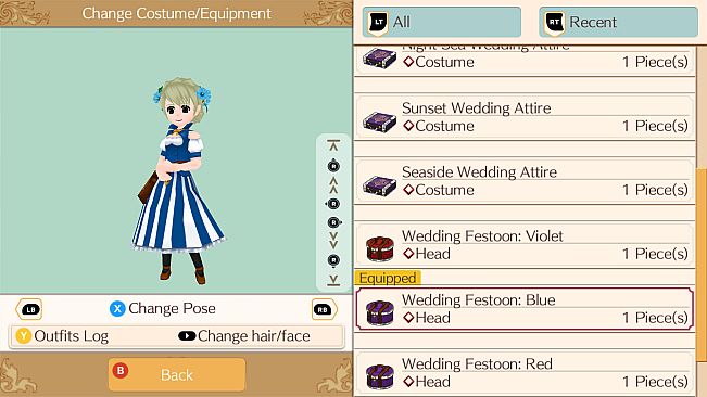 Seaside Wedding Set - WorldNeverland - Daily Life in the Elnea Kingdom