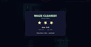 Austin lost in maze