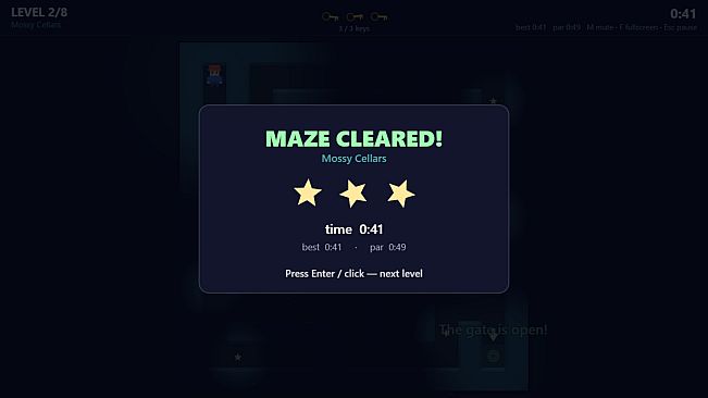 Austin lost in maze