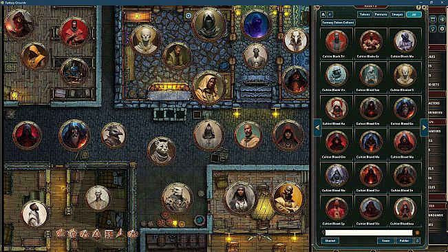 Fantasy Grounds - Fantasy Token Collection - Cultist 01