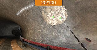 Underground roof fall hazard assessment VR Training