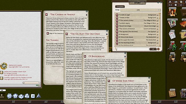 Fantasy Grounds - C2 Shades of Mist (Castles and Crusades)