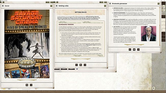 Fantasy Grounds - Savage Saturday Cinema: Rites of Spring and Madness