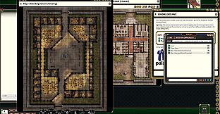 Fantasy Grounds - Pathfinder RPG - Pathfinder Flip-Mat: Boarding School