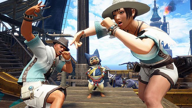 Monster Hunter Rise - "MC" Pose Set