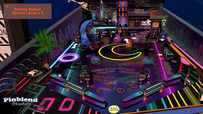 Neon Nights Pinball