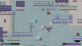 Robot with a Ram Cannon