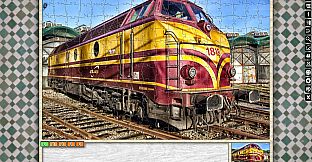 Jigsaw Puzzle Pack - Pixel Puzzles Ultimate: Trains