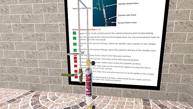 Spot Sample Witness Simulator