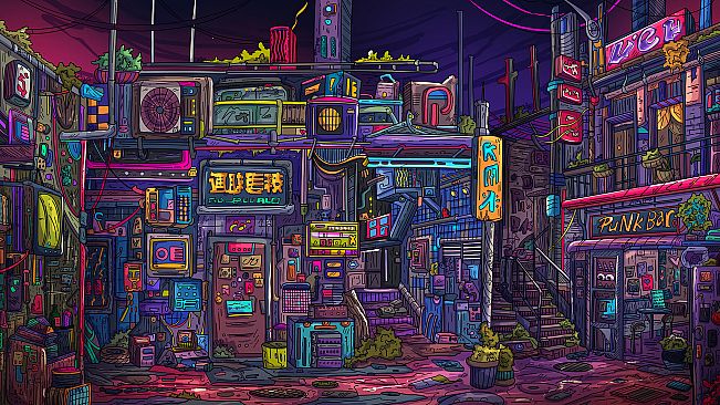 100 Neon Cats