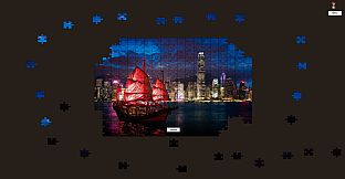 Cities of the World Jigsaw Puzzles - Hong Kong