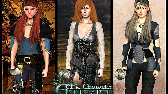 ePic Character Generator - Season #2: Female Adventurer #2